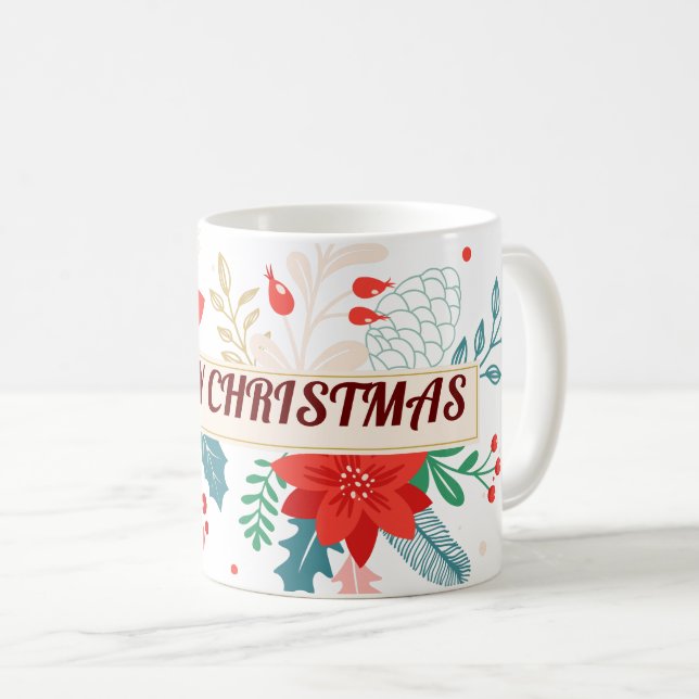 Taza De Café Feliz Navidad (Anverso derecho)