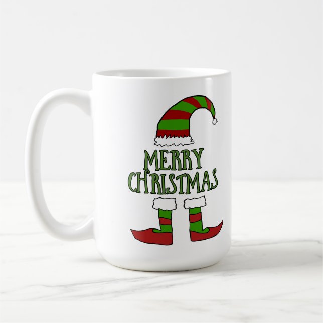 TAZA DE CAFÉ FELIZ NAVIDAD  (Izquierda)