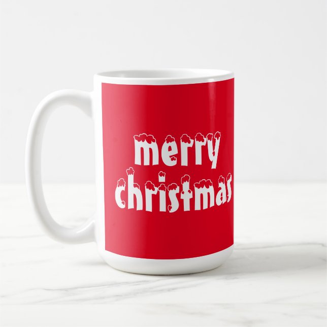 Taza De Café Feliz Navidad (Izquierda)