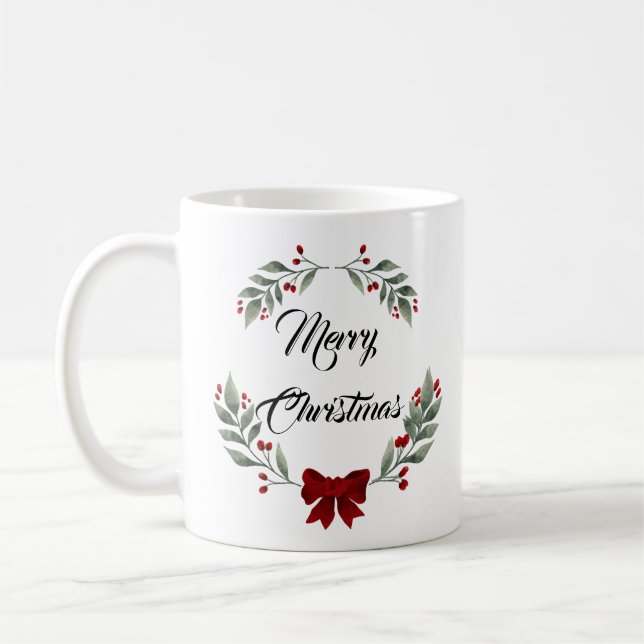 Taza De Café Feliz Navidad (Izquierda)