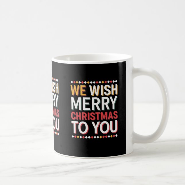 Taza De Café Feliz Navidad (Derecha)