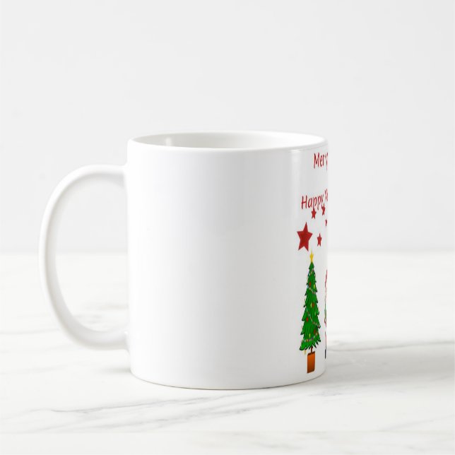 Taza De Café Feliz Navidad 2024 (Izquierda)