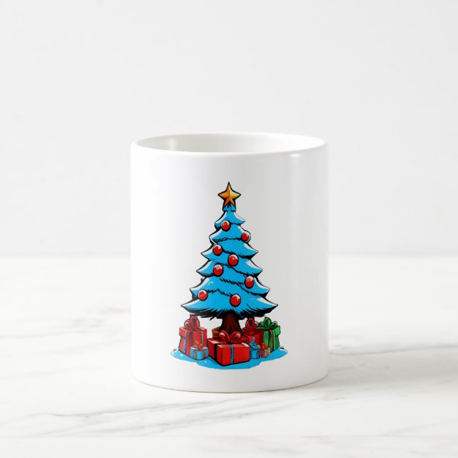 Taza De Café Feliz Navidad 3D (Centro)