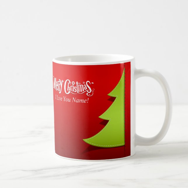 Taza De Café Feliz Navidad 58 Mug (Derecha)