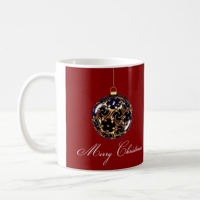 Taza De Café Feliz Navidad 90 Mug (Izquierda)