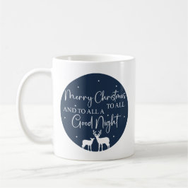 Taza De Café Feliz Navidad A Todos Y A Todos Una Buenas Noches