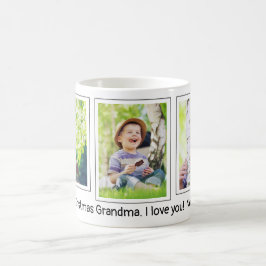 Taza De Café Feliz Navidad Abuela Te Amo 3 Fotohijo
