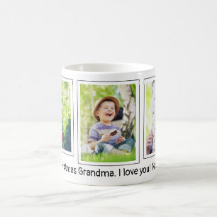 Taza De Café Feliz Navidad Abuela Te Quiero 3 Foto Niño