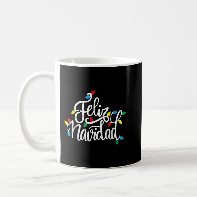 Taza De Café Feliz Navidad al igual que los Navidades españoles (Izquierda)