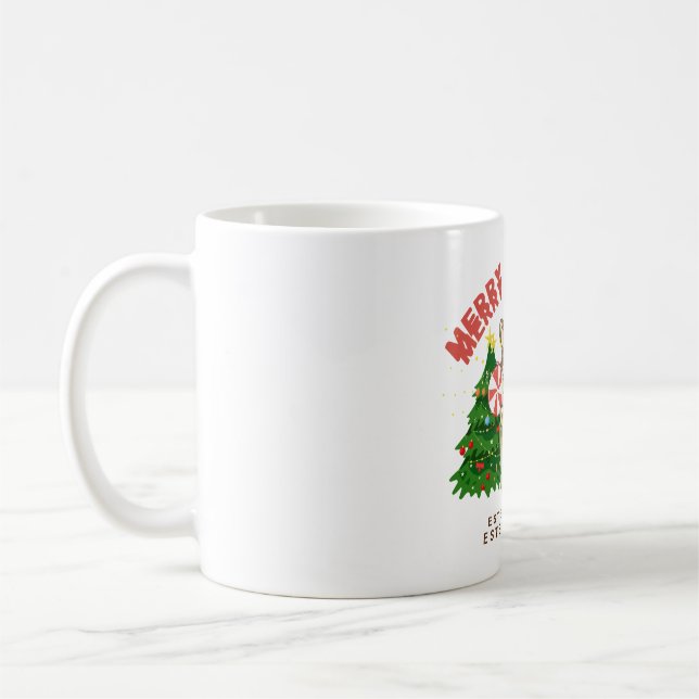 Taza De Café Feliz Navidad, bebé (Izquierda)