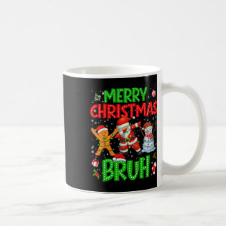 Taza De Café Feliz Navidad Bruh Dabbing Santa Navidad Niño Todd