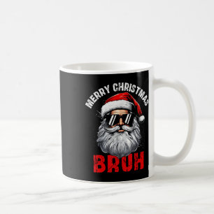 Taza De Café Feliz Navidad Bruh Santa Xmas Familia Matanza Co