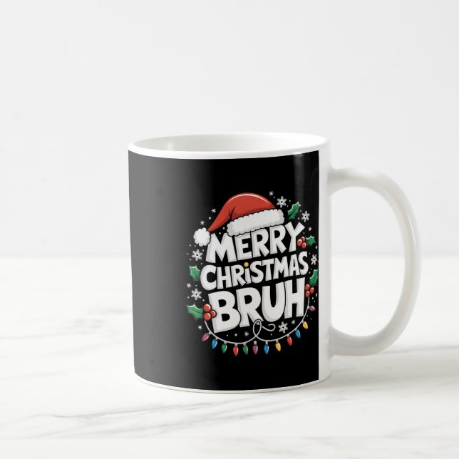 Taza De Café Feliz Navidad Bruto Feliz Navidad Navidad Familia  (Derecha)