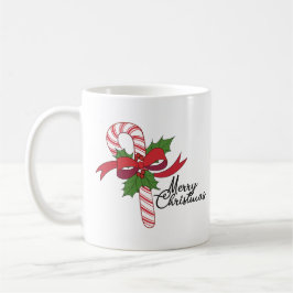Taza De Café Feliz Navidad Candy Cane