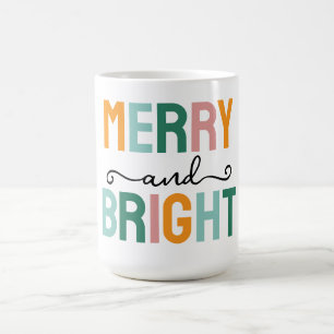 Taza De Café Feliz Navidad Clásico Único Minimalista Sencillo