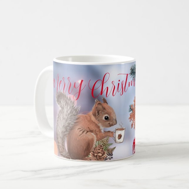 Taza De Café Feliz Navidad Classic Mug (Anverso izquierdo)