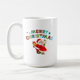 Taza De Café Feliz Navidad con Santa