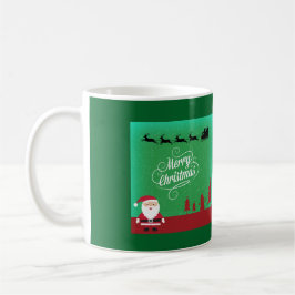 Taza De Café Feliz Navidad con Santa