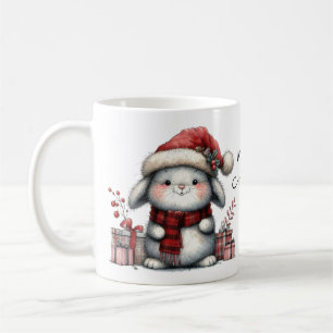 Taza De Café Feliz Navidad Conejo Conejo Conejo Conejo Conejo