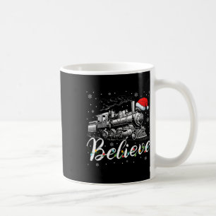 Taza De Café Feliz Navidad, Creer En La Navidad Familiar De San