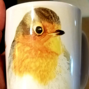Taza De Café Feliz Navidad de Hoilidays Bird