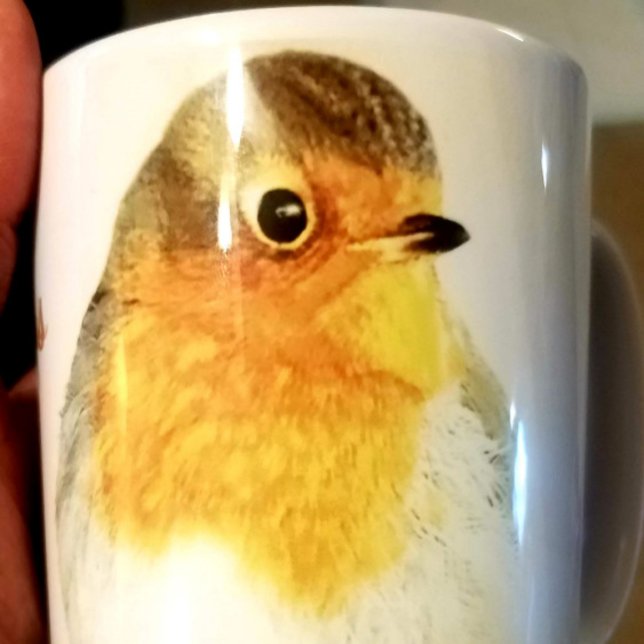 Taza De Café Feliz Navidad de Hoilidays Bird (Subido por el creador)