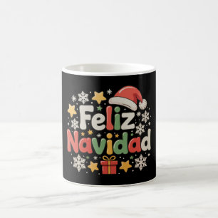 Taza De Café Feliz Navidad Español Mexicano Feliz Navidad Navid