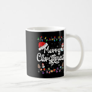 Taza De Café Feliz Navidad Familia coincidiendo con Navidad San
