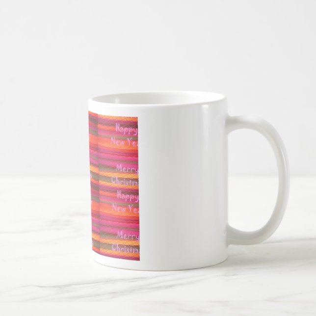 Taza De Café Feliz Navidad Feliz Año Nuevo (Derecha)