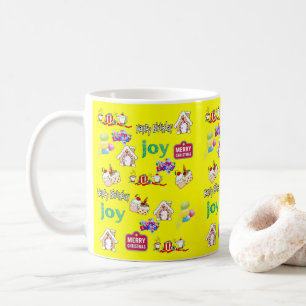 Taza De Café Feliz Navidad Feliz cumpleaños Mug