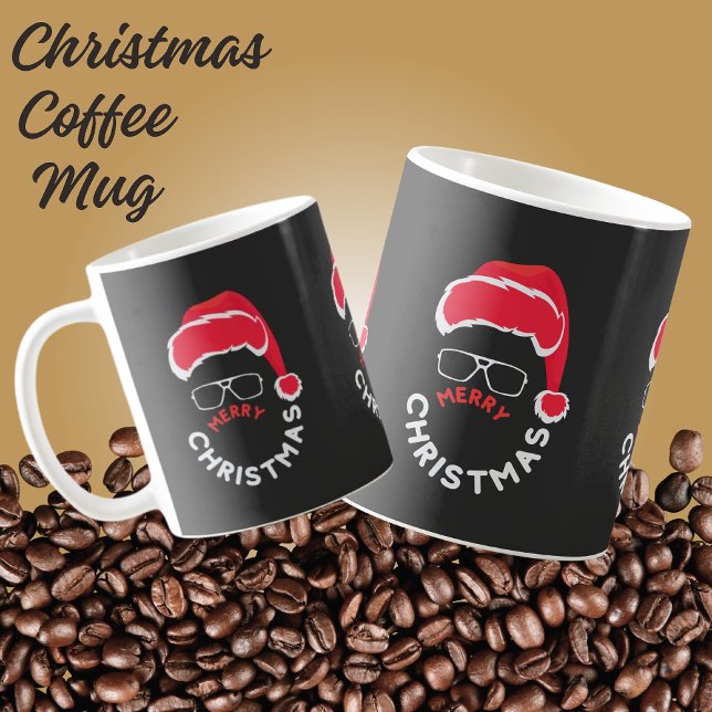 Taza De Café Feliz Navidad, Feliz y Brillante (Subido por el creador)