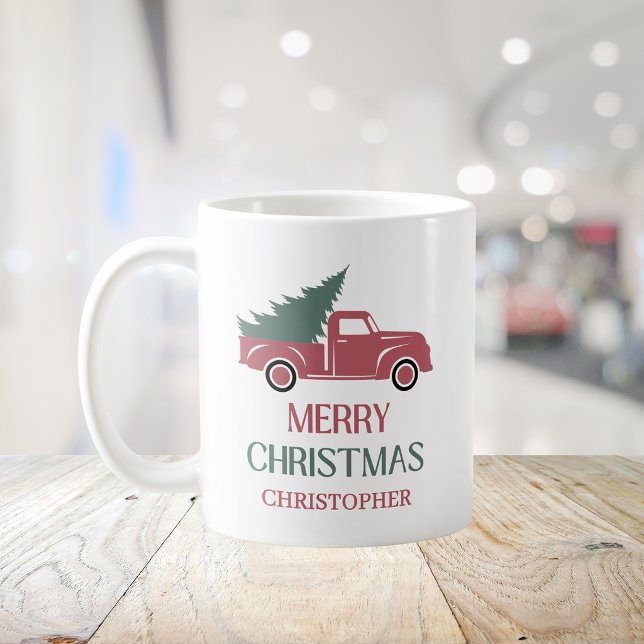 Taza De Café Feliz Navidad Festiva (Subido por el creador)