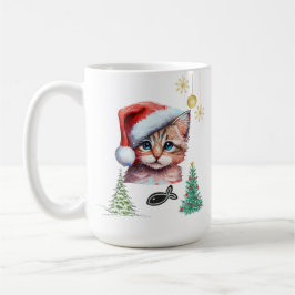Taza De Café ¡Feliz Navidad gatuno!
