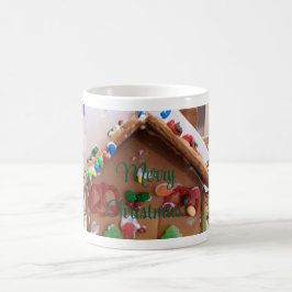 Taza De Café Feliz Navidad Ginger Bread House Mug