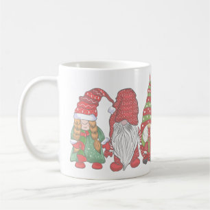 Taza De Café Feliz Navidad Gnomos Para Regalo de Vacaciones de 