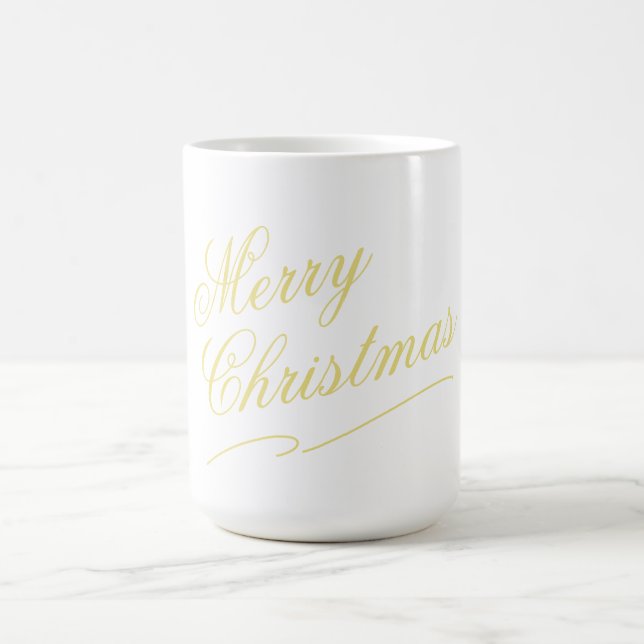 Taza De Café Feliz Navidad Gold (Centro)