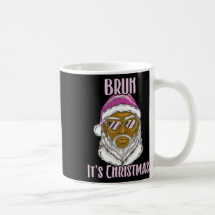 Taza De Café Feliz Navidad Gracioso Santa Meme Para Hermanos