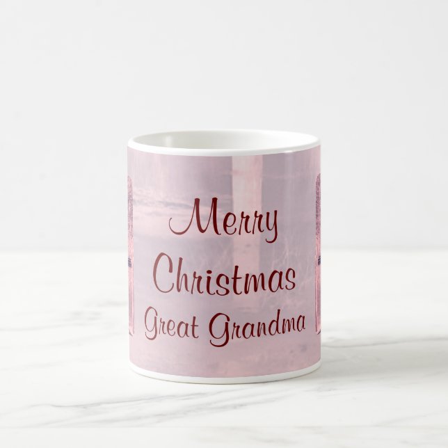 Taza De Café Feliz Navidad Gran Abuela Mug (Centro)
