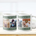 Taza De Café Feliz Navidad, gran mamá Personalizado<br><div class="desc">¡personalizar esta taza y dásela como regalo!</div>