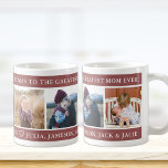 Taza De Café Feliz Navidad, gran mamá Personalizado<br><div class="desc">¡personalizar esta taza y dásela como regalo!</div>