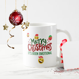 Taza De Café Feliz Navidad, ha sido una EMOJI divertida y EMOCI