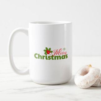 Taza De Café Feliz Navidad Holly Mug