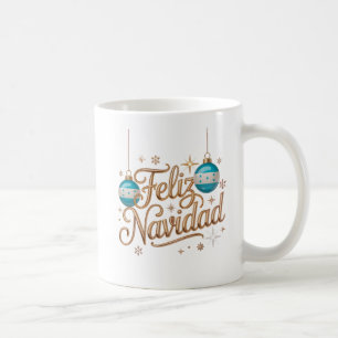 Taza De Café Feliz Navidad Honduras Navidad Dorada