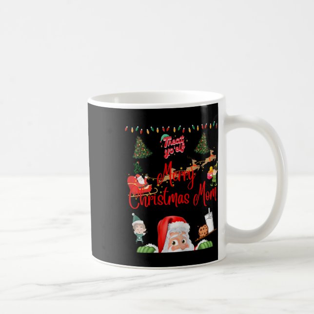 Taza De Café Feliz Navidad Mamá (Derecha)