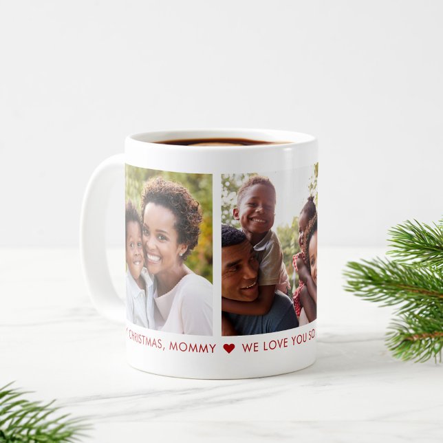Taza De Café Feliz Navidad Mamá 3 Personalizado fotográfico Cof (Subido por el creador)
