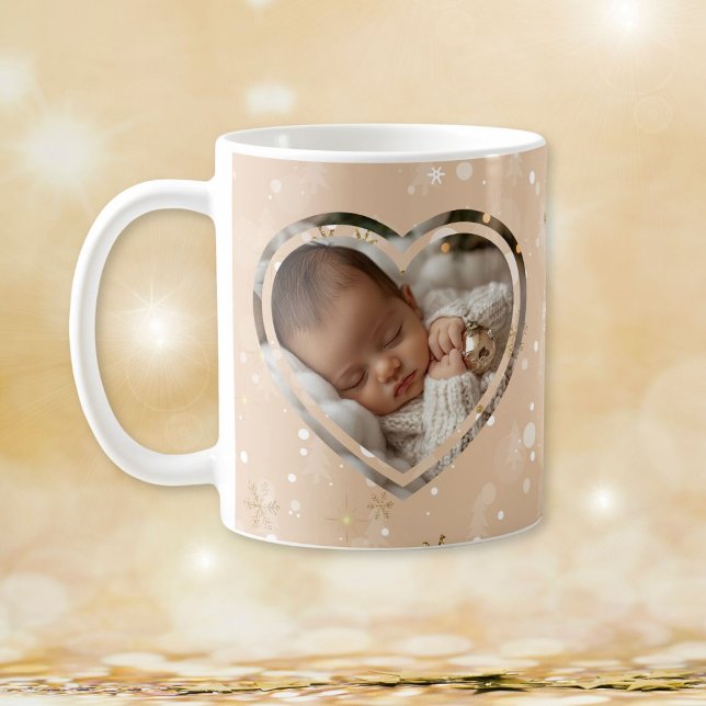 Taza De Café Feliz Navidad Mamá Mug (Subido por el creador)