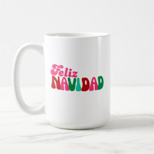 Taza De Café Feliz Navidad - Máximo brillante