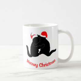 Taza De Café Feliz Navidad Meowy