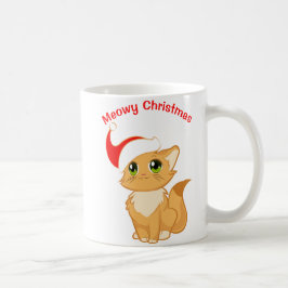 Taza De Café Feliz Navidad Meowy