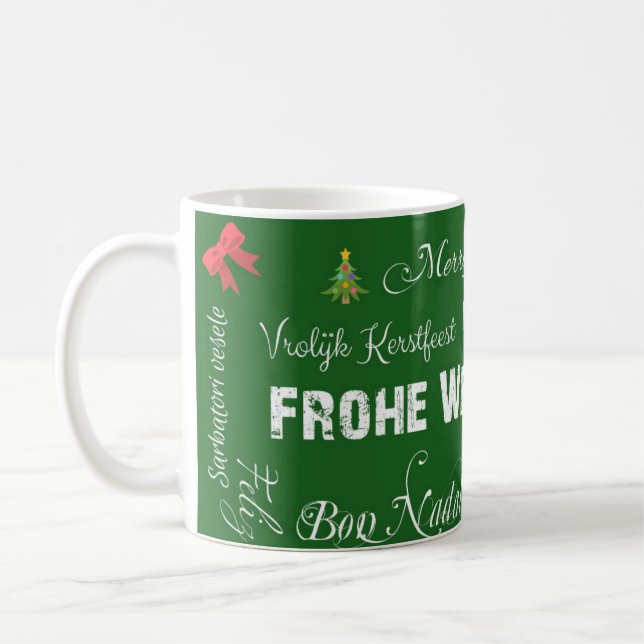 Taza De Café ¡Feliz Navidad mit heißer Magie! (Izquierda)
